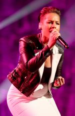 ALICIA KEYS at 2014 Musicares Person of the Year Gala in Los Angeles