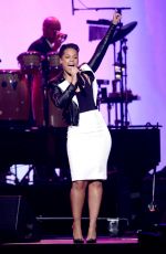 ALICIA KEYS at 2014 Musicares Person of the Year Gala in Los Angeles