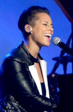 ALICIA KEYS at 2014 Musicares Person of the Year Gala in Los Angeles