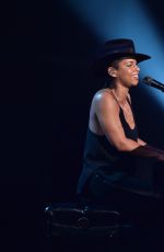 ALICIA KEYS at A Grammy Salute to The Beatles in Los Angeles