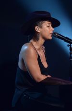 ALICIA KEYS at A Grammy Salute to The Beatles in Los Angeles