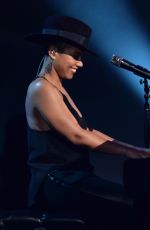 ALICIA KEYS at A Grammy Salute to The Beatles in Los Angeles