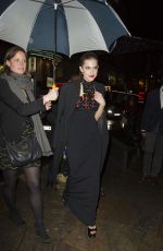 ALLISON WILLIAMS Arrives at The Girls Premiere After Party at Cafe de Paris in London