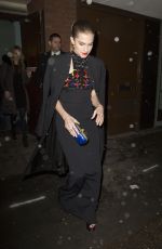 ALLISON WILLIAMS Arrives at The Girls Premiere After Party at Cafe de Paris in London