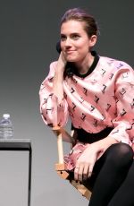 ALLISON WILLIAMS at Meet the Actor Event in Apple Store in Soho
