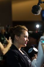 ALYSSA MILANO at 2014 Coors Light NHL Stadium Series