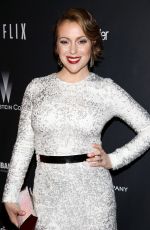 ALYSSA MILANO at The Weinstein Company and Netflix Golden Globe After Party