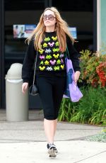 AMANDA BYNES in Leggings Leaves a Gym in Los Angeles