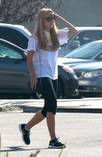 AMANDA BYNES Leaves Gas Station in Los Angeles