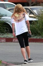 AMANDA BYNES Leaves Gas Station in Los Angeles