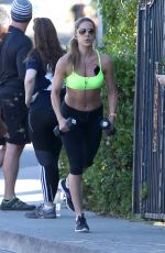 AMANDA BYRAM Working Out in Santa Monica