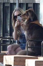 AMANDA SEYFRIED and Finn Out in West Hollywood