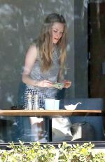 AMANDA SEYFRIES Out for Lunch in Santa Monica