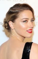 AMBER HEARD at The Art of Elysium’s 7th Annual Heaven Gala in Los Angeles