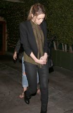 AMBER HEARD Out and About in West Hollywood