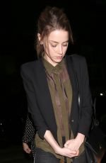 AMBER HEARD Out and About in West Hollywood