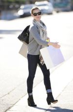 AMY ADAMS in Tight Jeans Out in Beverly Hills