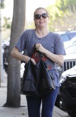AMY ADAMS Leaves a Gym in West Hollywood