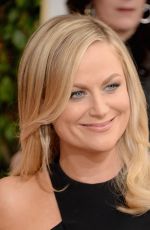 AMY POEHLER at 71st Annual Golden Globe Awards