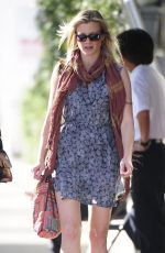 AMY SMART Out and About in West Hollywood