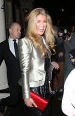 AMY WILLERTON and KIMBERLEY GARNER Leaves Arts Club in London