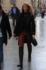 AMY WILLERTON Arrives at BBC Studio in London