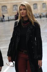 AMY WILLERTON Arrives at BBC Studio in London