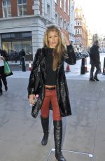 AMY WILLERTON Arrives at BBC Studio in London