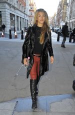 AMY WILLERTON Arrives at BBC Studio in London