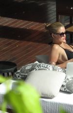 AMY WILLERTON in Tiny Bikini Sunbathing in Los Angeles