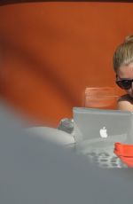 AMY WILLERTON in Tiny Bikini Sunbathing in Los Angeles