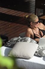 AMY WILLERTON in Tiny Bikini Sunbathing in Los Angeles