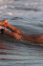 ANASTASIA ASHLEY in Bikini Surfing in Los Angeles