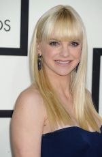 ANNA FARIS at 2014 Grammy Awards in Los Angeles