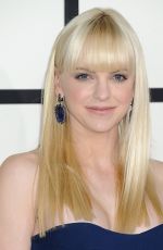 ANNA FARIS at 2014 Grammy Awards in Los Angeles