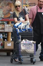 ANNA FARIS in Jeans Out Shopping in Santa Monica