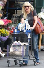 ANNA FARIS in Jeans Out Shopping in Santa Monica