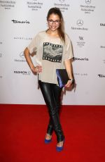 ANNA JULIA KAPFELSPERGER at Mercedes-Benz Fashion Week in Berlin