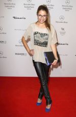 ANNA JULIA KAPFELSPERGER at Mercedes-Benz Fashion Week in Berlin