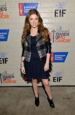 ANNA KENDRICK at Hollywood Stands Up to Cancer Event