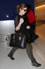 ANNA KENDRICK at LAX Airport