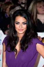 ANNA SHAFFER at 2014 National Television Awards in London