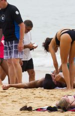 ANNALYNNE MCCORD in Bikini on the Beach in Sydney 1