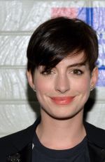 ANNE HATHAWAY at Hollywood Stands Up to Cancer Event
