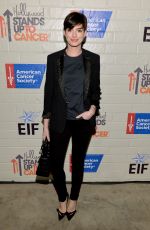 ANNE HATHAWAY at Hollywood Stands Up to Cancer Event