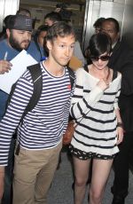 ANNE HATHAWAY at LAX Airport