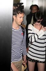 ANNE HATHAWAY at LAX Airport