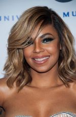 ASHANTI at Universal Music Group Post-Grammy Party in Los Angeles