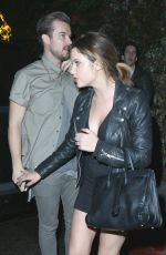 ASHLE BENSON Leaves Chateau Marmont