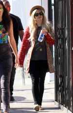 ASHLEE SIMPSON Out and About in Los Angeles